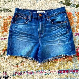 Madewell High Rise Shorts